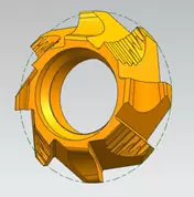 Radius Deburring Milling Insets