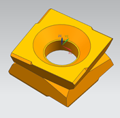 Insercions de fresat de rotor espiral