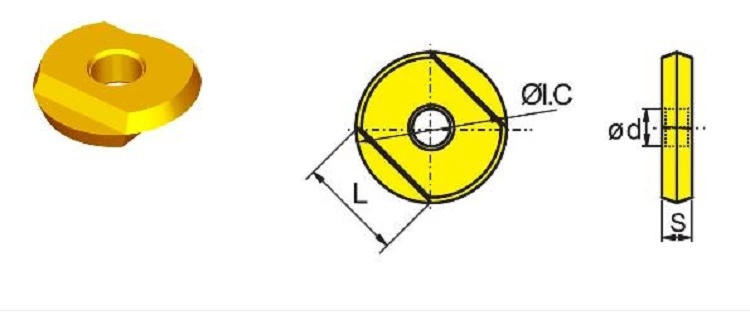 Finish Ball Milling Inserts